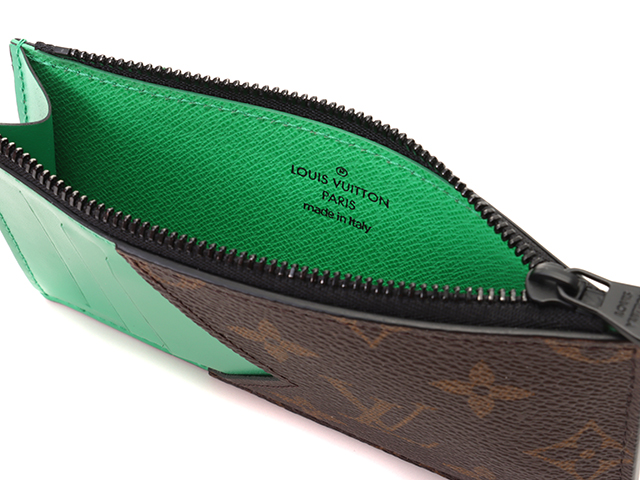 LOUIS VUITTON コインカード・ホルダー モノグラム・マカサー