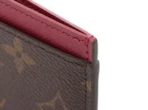 LOUIS VUITTON　ルイヴィトン　ポルトカルト・サーンプル　モノグラム　フューシャ【436】2143500262207