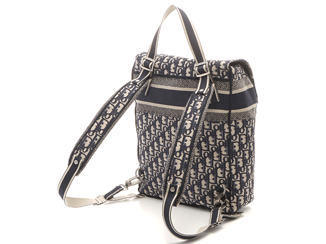 Dior ディオール オブリークエンブロイダリーバッグパック キャンバス