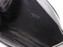 BALENCIAGA　バレンシアガ　バッグ　エブリデイ　ベルトバッグ　552375　ブラック/レッド　レザー　2143500271292　【472】