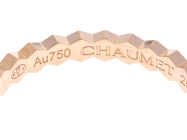 CHAUMET (新品仕上げ済) ショーメ ビーマイラブ ハニカム リング