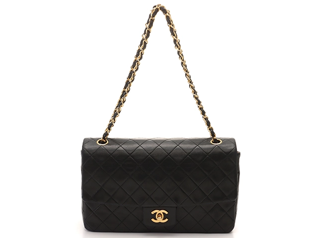 CHANEL シャネル マトラッセチェーンショルダーバッグ ブラック  