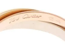 Cartier カルティエ トリニティリング 3カラー 5.8g Cartier カルティエ トリニティリング 3カラー 5.8g