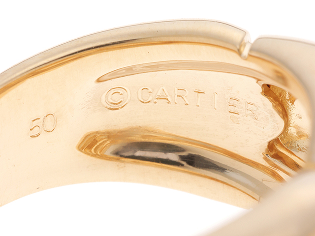 Cartier カルティエ マルゴットリング/YG 50号 【472】KS の購入なら ...