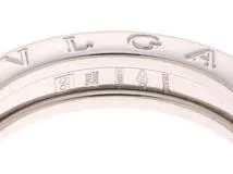 BVLGARI ブルガリ B-zero1 リング XSサイズ WG 6.4g #56【434】