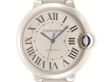Cartier　カルティエ　バロンブルーMM　W6920046　SS　男性用自動巻き時計【473】
