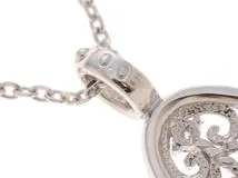 STAR JEWELRY　スタージュエリー　ネックレス　K18WG　ホワイトゴールド　ダイヤモンド　0.06ct　【460】2143500277423