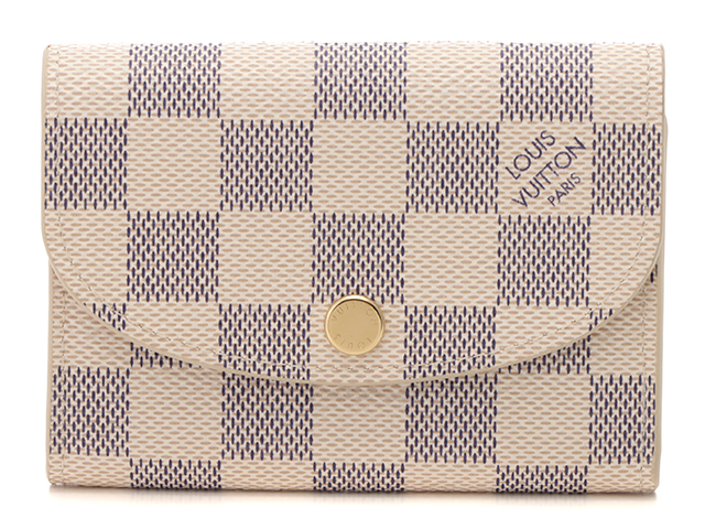 LOUIS VUITTON ルイ・ヴィトン ポルトモネ・ロザリ ダミエ
