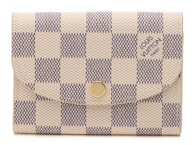 LOUIS VUITTON ルイ・ヴィトン ポルトモネ・ロザリ ダミエ