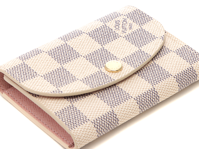 LOUIS VUITTON ルイ・ヴィトン ポルトモネ・ロザリ ダミエ