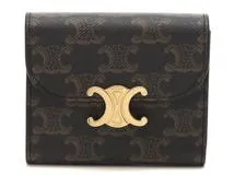 すぐ届く CELINE スモール トリオンフ ウオレット クロコダイル CELINE☆スモール トリオンフウォレット / クロコダイル☆即納