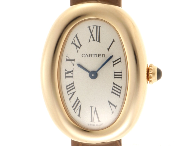 Cartier カルティエ ベニュワールSM WGBA0007 YG イエローゴールド 革ベルト クォーツ 【434】 の購入なら「質」の大黒屋（公式）