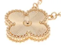 Van Cleef & Arpels　ヴァン クリーフ&アーペル　ヴィンテージアルハンブラ　ネックレス　K18イエローゴールド　6.6ｇ　2143500278963　【437】