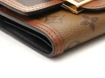 LOUIS VUITTON ルイヴィトン ポルトフォイユ・ドーフィーヌ 二つ折り財布 モノグラム・リバース M68725【434】