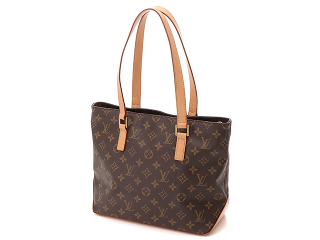 LOUIS VUITTON ルイヴィトン カバ・ピアノ モノグラム ブラウン トートバッグ M51148 【208】2143500279465