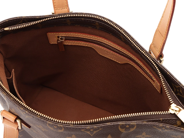 LOUIS VUITTON ルイヴィトン カバ・ピアノ モノグラム ブラウン トートバッグ M51148 【208】2143500279465