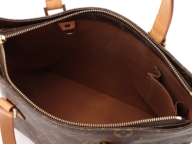 LOUIS VUITTON ルイヴィトン カバ・ピアノ モノグラム ブラウン トートバッグ M51148 【208】2143500279465