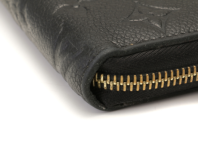 【最高級美品】ルイヴィトン アンプラント ジッピーウォレット 黒 A383 LOUIS VUITTON ルイヴィトン ジッピー・ウォレット モノ・アン