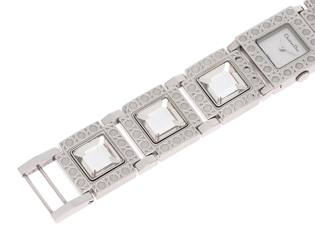 Dior ディオール パリジェンヌ D60-109 ステンレススチール レディース クオーツ (2143500280492)【200】