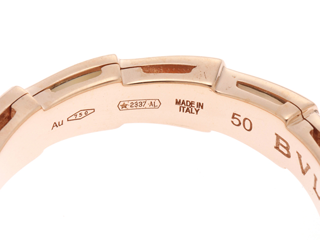 BVLGARI ブルガリ リング セルペンティ ヴァイパー リング K18PG