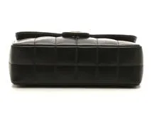 CHANEL シャネル チョコバー カメリア チェーンショルダーバッグ