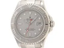 ROLEX　ロレックス　ヨットマスター　ロレジウム　16622　自動巻き　シルバー文字盤　回転ベゼル　100m防水　ステンレス/プラチナ　【432】　2143500284803