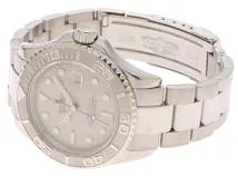 ROLEX　ロレックス　ヨットマスター　ロレジウム　16622　自動巻き　シルバー文字盤　回転ベゼル　100m防水　ステンレス/プラチナ　【432】　2143500284803