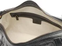 GUCCI　グッチ　グッチシマ　スカーレット　レザー　ブラック　282298　ワンショルダーバッグ　2143500286197【207】