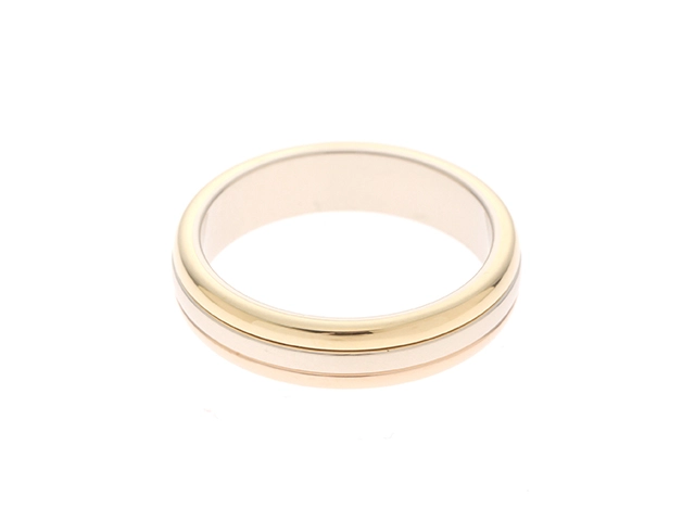 Cartier　カルティエ　トリニティバンド　Ｒ　リング　３カラー　4.1ｇ　＃47　【432】　2143500286692