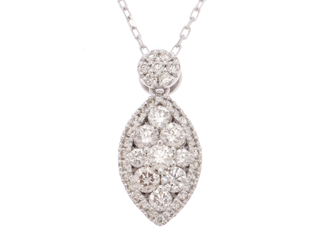 【楽ギフ_のし宛書】 JEWELRY ジュエリー ネックレス K18ホワイトゴールド その他