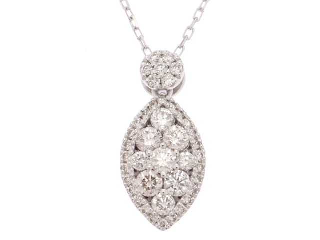 JEWELRY ジュエリー ネックレス K18ホワイトゴールド