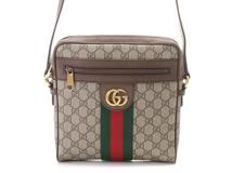GUCCI グッチ 　オフィディアＧＧスモールメッセンジャーバッグ　ベージュ　ダークフ　人気　ブランド品　2143500288009　【208】