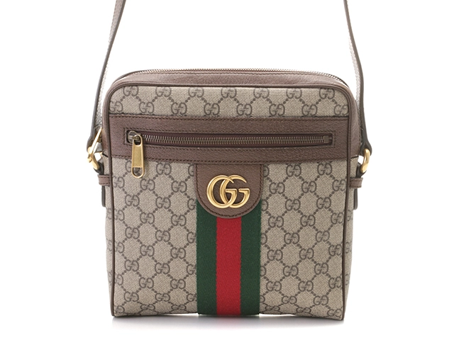 GUCCI グッチ 　オフィディアＧＧスモールメッセンジャーバッグ　ベージュ　ダークフ　人気　ブランド品　2143500288009　【208】