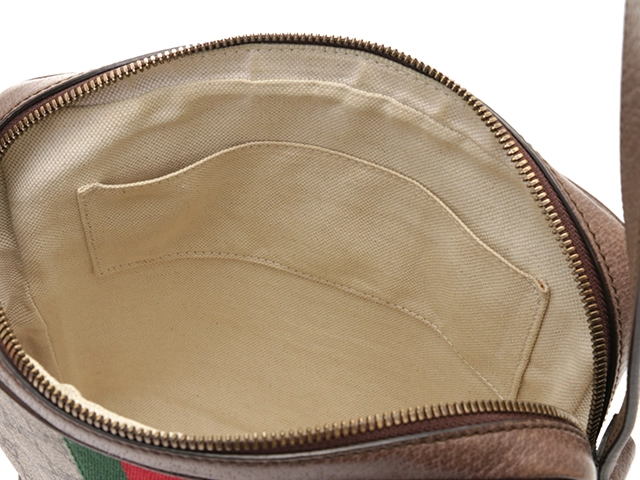 GUCCI グッチ 　オフィディアＧＧスモールメッセンジャーバッグ　ベージュ　ダークフ　人気　ブランド品　2143500288009　【208】