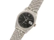 ROLEX ロレックス デイトジャスト 16234 ブラック文字盤 自動巻き