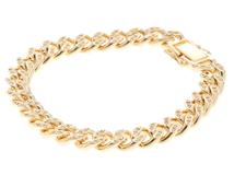 JEWELRY　ジュエリー　ブレスレット　K18 ゴールド　ダイヤモンド1.00ｃｔ  　68.5g  　214350029041【472】ＡＨ