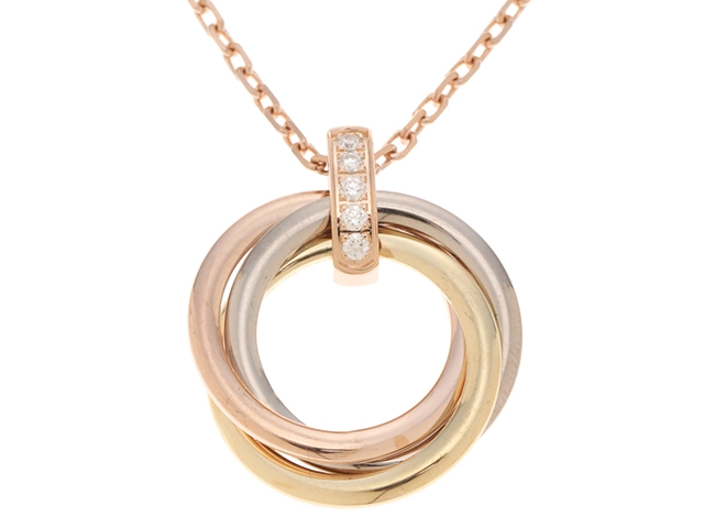 Cartier カルティエ ネックレス トリニティネックレス B7058700