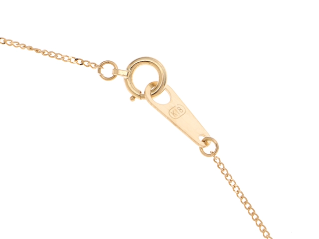 JEWELRY　ジュエリー　ネックレス　K18 ゴールド　エメラルド0.35　1.8g　2143500292457　【471】L