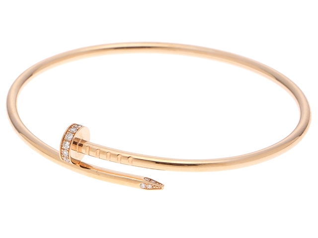Cartier カルティエ ジュストアンクル ブレスレット K18 ピンク