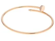 Cartier カルティエ ジュストアンクル ブレスレット K18 ピンク