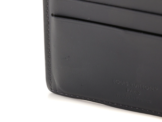 LOUIS VUITTON　ルイヴィトン　ポルトフォイユ・マルコ　LVアエログラム　インクブルー　M11488　RFIDタグ【433】2143500295137