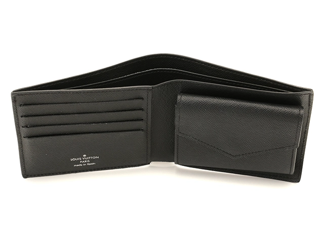 LOUIS VUITTON　ルイヴィトン　ポルトフォイユ・マルコNM　エピ　ノワール　M62289　RFIDタグ【433】2143500295151