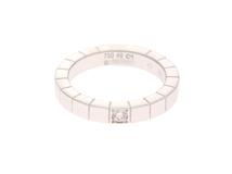 Cartier　カルティエ　ラニエール　リング　K18ホワイトゴールド　#48  　ダイヤモンド   　約5.8g　 433