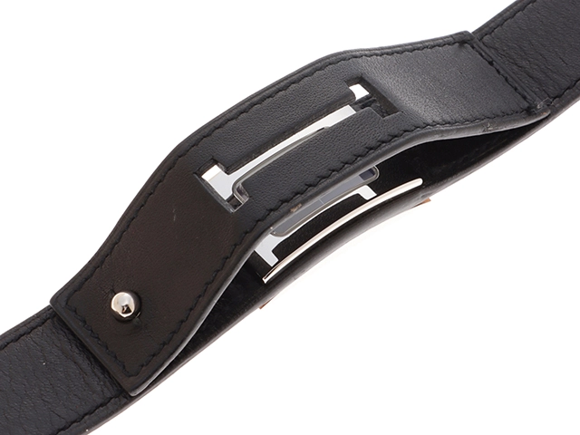 HERMES　エルメス　シェルシュミディ　CM1.210　ステンレス/レザー　クオーツ　レディース