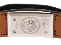 HERMES　エルメス　シェルシュミディ　CM1.210　ステンレス/レザー　クオーツ　レディース