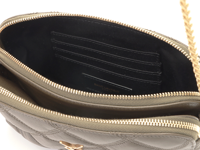 SAINT LAURENT サンローラン 608941 ダブルジップポーチ