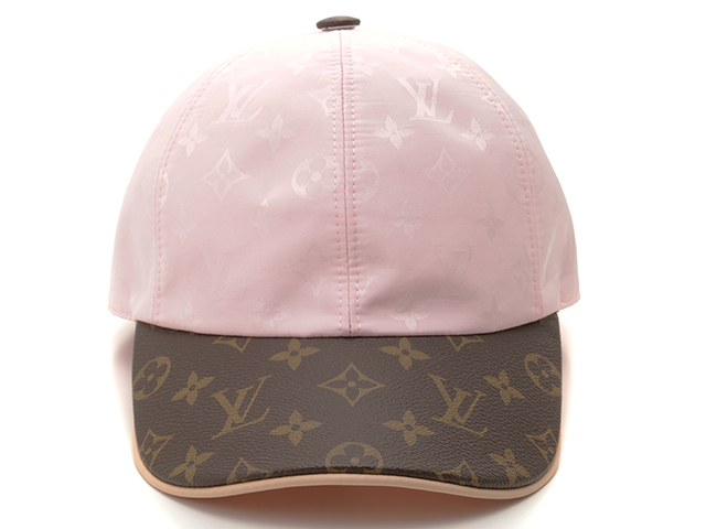 LOUIS VUITTON　ルイヴィトン　帽子　キャップ マイ エセンシャル　レディース M　モノグラム　ピンク　参考定価 ￥99,000-　 （2143600308034）　【432】