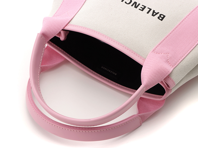 BALENCIAGA バレンシアガ トートバッグ ネイビーカバスXS