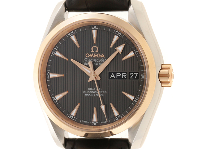 OMEGA オメガ シーマスター アクアテラ コーアクシャル クロノメーター  