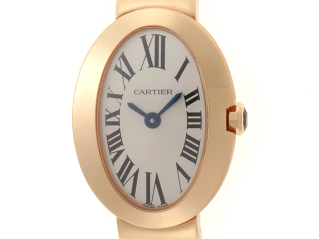 Cartier　カルティエ　レディース腕時計　ミニベニュワール　W8000015　クオーツ　ピンクゴールド　参考定価￥2,667,600-　箱・ギャランティ有り（2015年5月国内）【433】 image number 0
